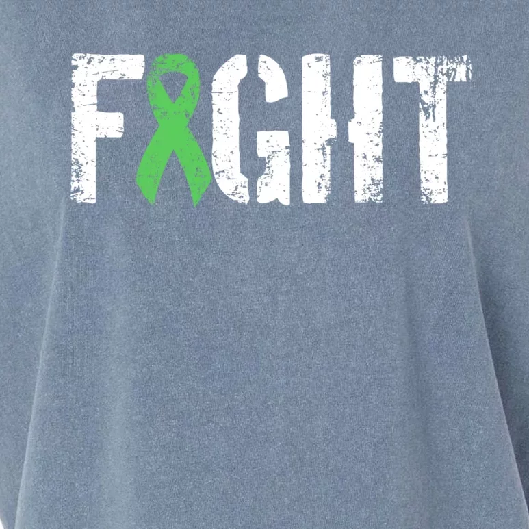 Fight Non Hodgkins Lymphoma Gift Military Style Awareness Great Gift Garment-Dyed Women's Muscle Tee