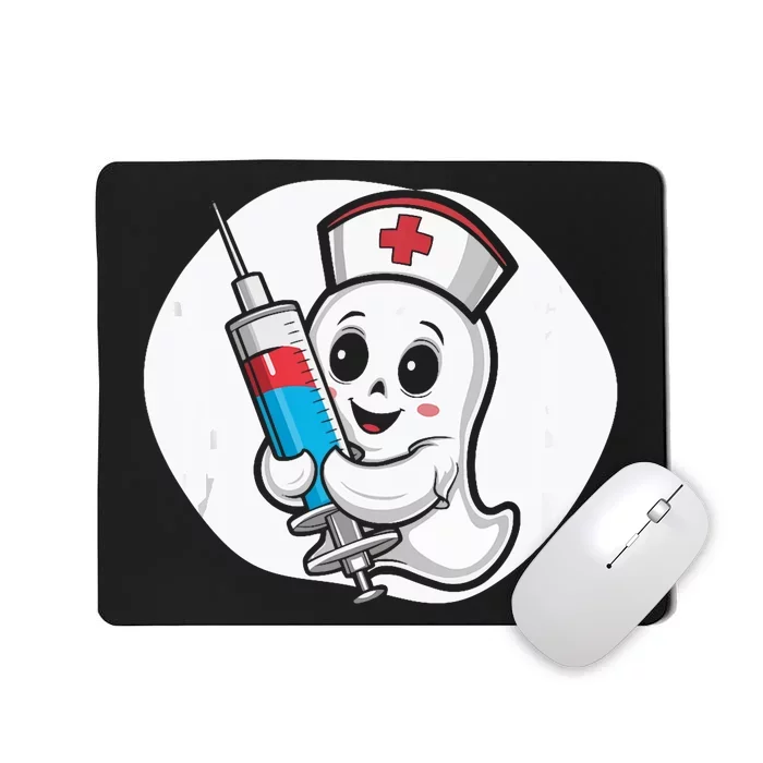 Fertility Nurse Halloween Spooky Nursing Trick Or Treat Mousepad