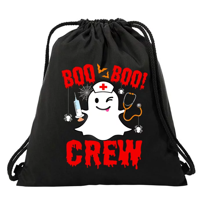 Funny Nurse Halloween Ghost Costume Drawstring Bag