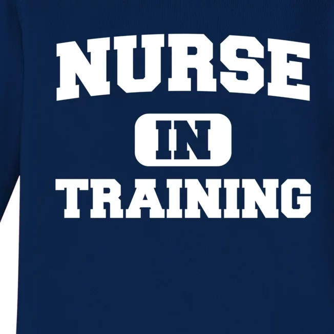 Future Nurse In Training Nursing Student Gift Nursing School Gift Baby Long Sleeve Bodysuit