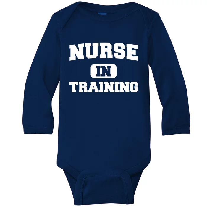 Future Nurse In Training Nursing Student Gift Nursing School Gift Baby Long Sleeve Bodysuit