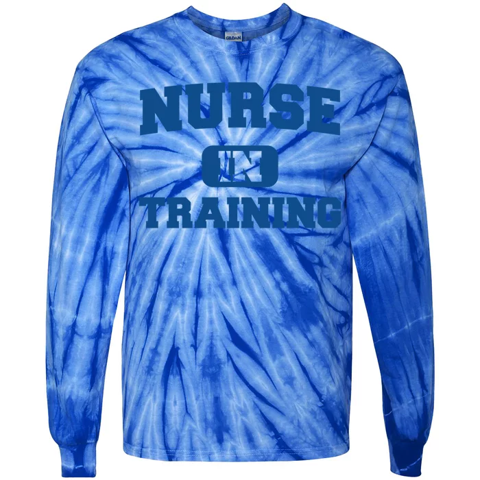 Future Nurse In Training Nursing Student Gift Nursing School Gift Tie-Dye Long Sleeve Shirt