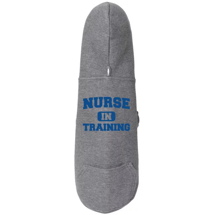 Future Nurse In Training Nursing Student Gift Nursing School Gift Doggie 3-End Fleece Hoodie