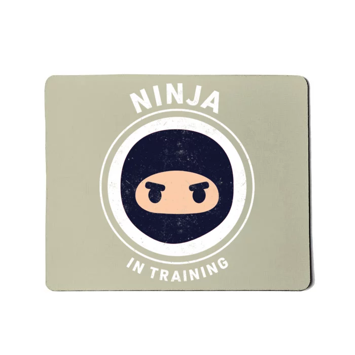 Funny Ninja In Training 1 Mousepad