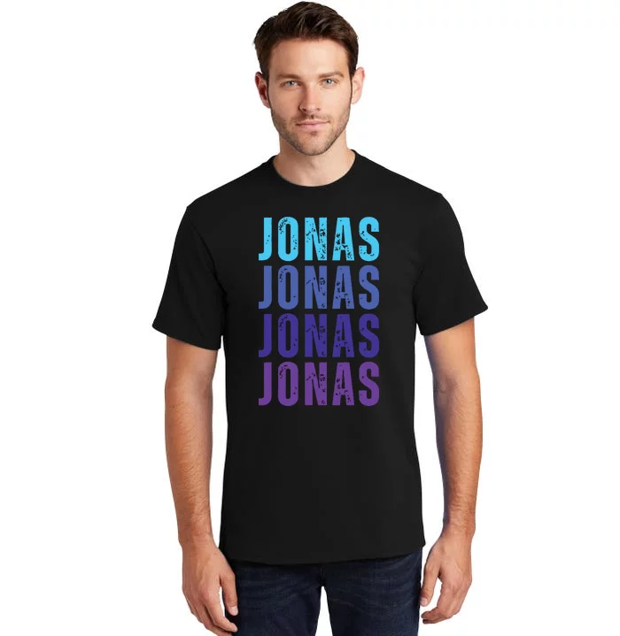 First Name Jonas I Love Jonas Tall T-Shirt