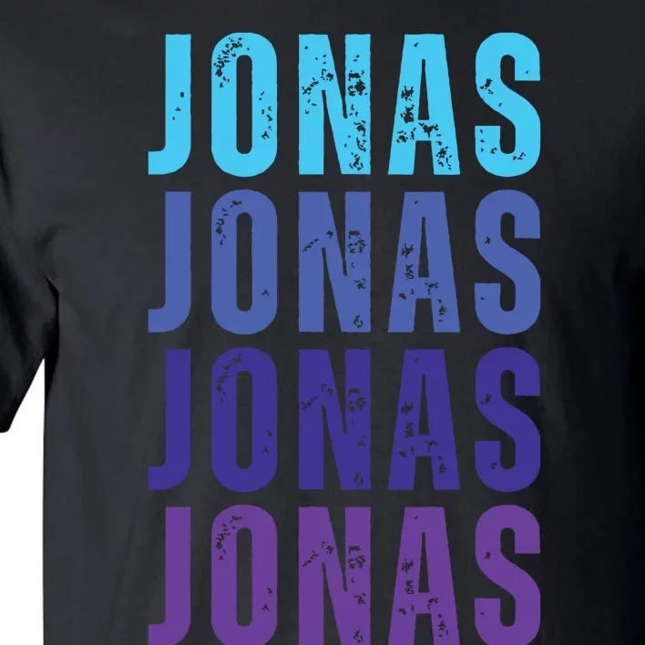 First Name Jonas I Love Jonas Tall T-Shirt