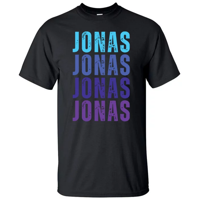 First Name Jonas I Love Jonas Tall T-Shirt