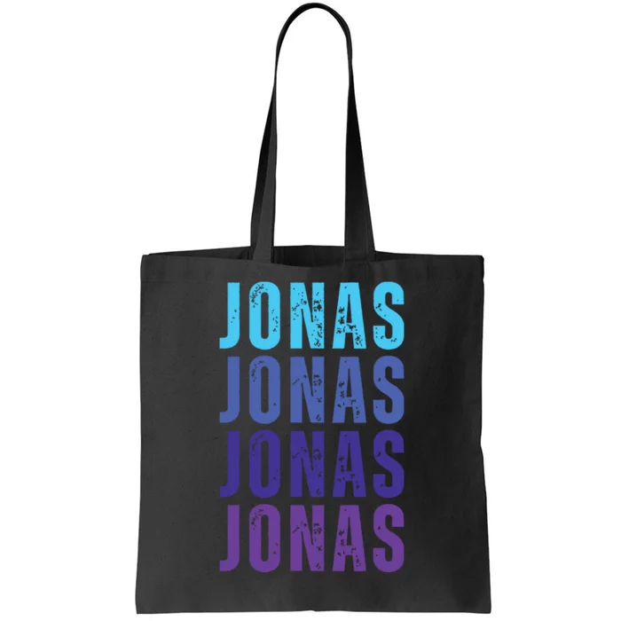 First Name Jonas I Love Jonas Tote Bag