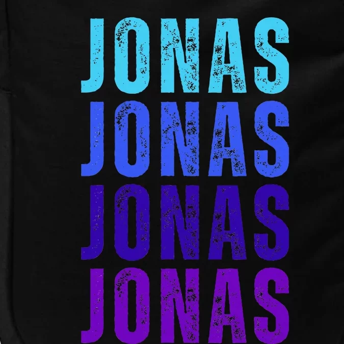 First Name Jonas I Love Jonas Impact Tech Backpack