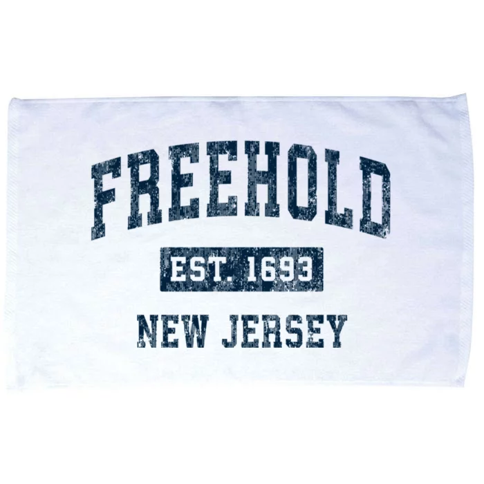 Freehold New Jersey Nj Vintage Sports Microfiber Hand Towel