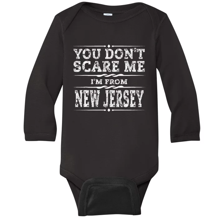 Funny New Jersey Home Garden State Baby Long Sleeve Bodysuit