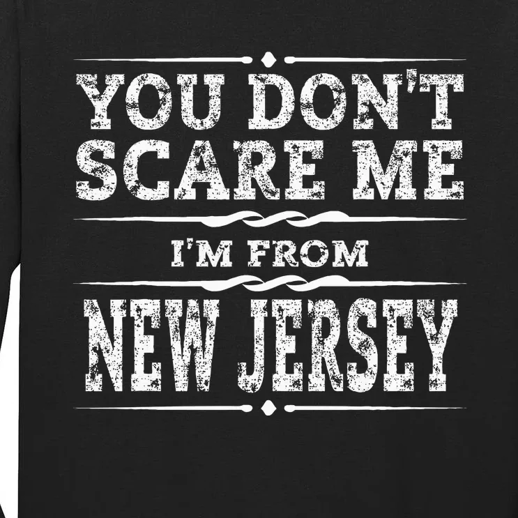 Funny New Jersey Home Garden State Tall Long Sleeve T-Shirt