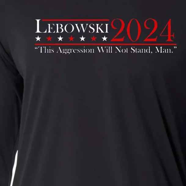 Funny Name Lebowski Political Election Vote 2024 Men Women Cooling Performance Long Sleeve Crew