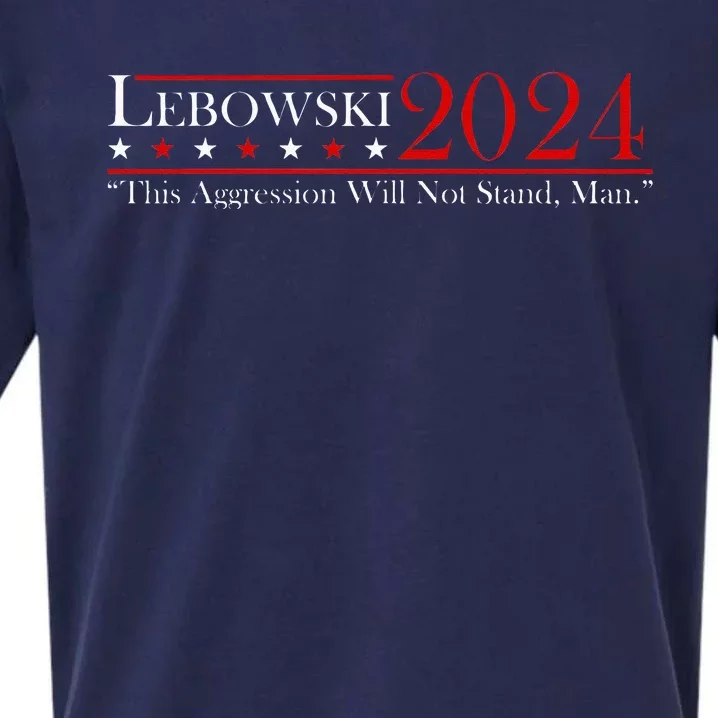 Funny Name Lebowski Political Election Vote 2024 Men Women Sueded Cloud Jersey T-Shirt