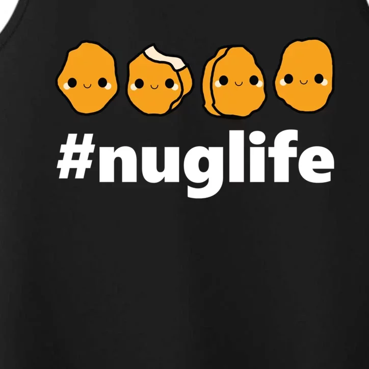 Funny Nug Life Chicken Nugget Costume Gift Performance Tank