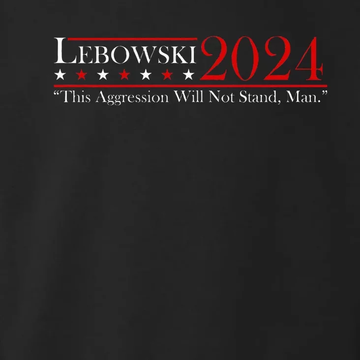 Funny Name Lebowski Political Election Vote 2024 Toddler Hoodie