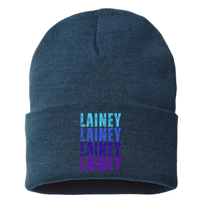 First Name Lainey I Love Lainey Sustainable Knit Beanie