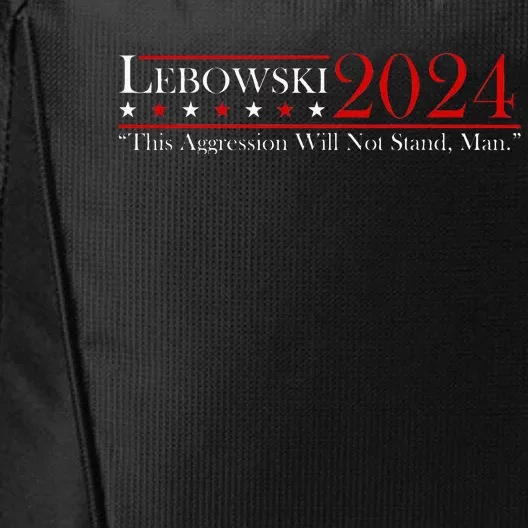 Funny Name Lebowski Political Election Vote 2024 Men Women City Backpack