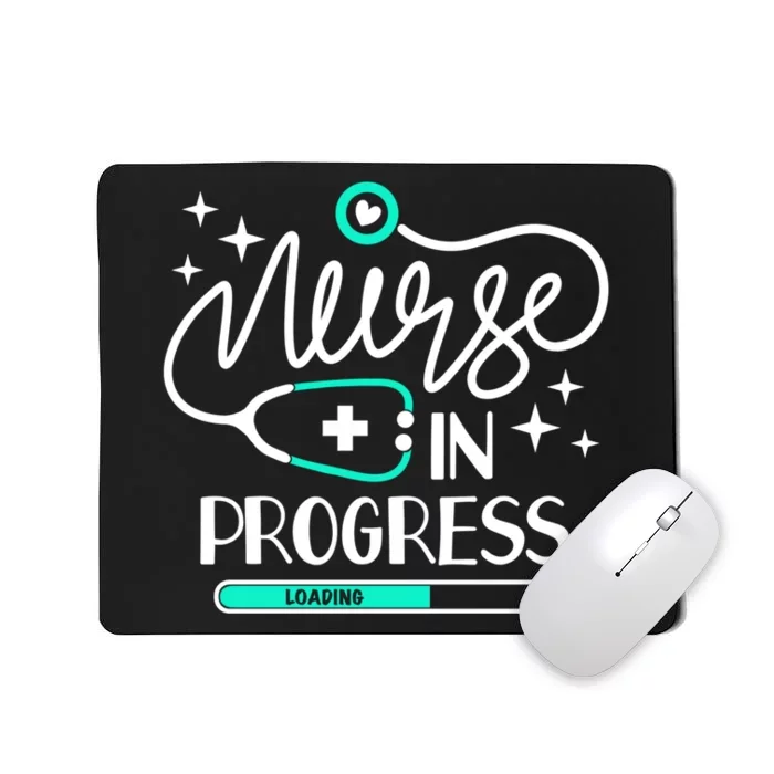 Future Nurse Life Nursing School Student Nurse In Progress Mousepad