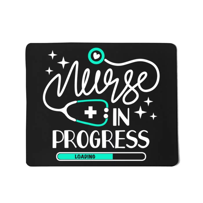 Future Nurse Life Nursing School Student Nurse In Progress Mousepad