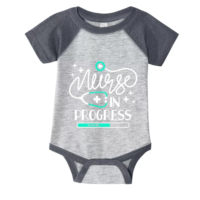 Future Nurse Life Nursing School Student Nurse In Progress Infant Baby Jersey Bodysuit