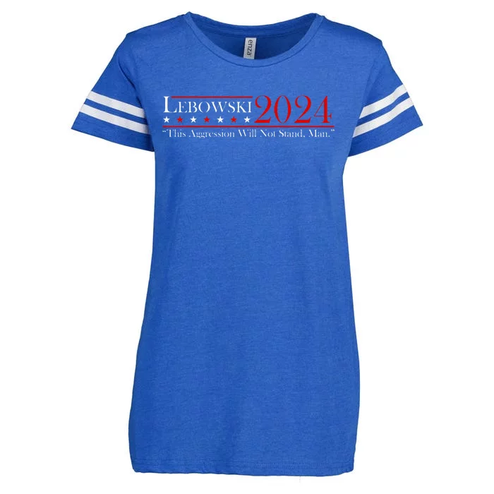 Funny Name Lebowski Political Election Vote 2024 Men Women Enza Ladies Jersey Football T-Shirt