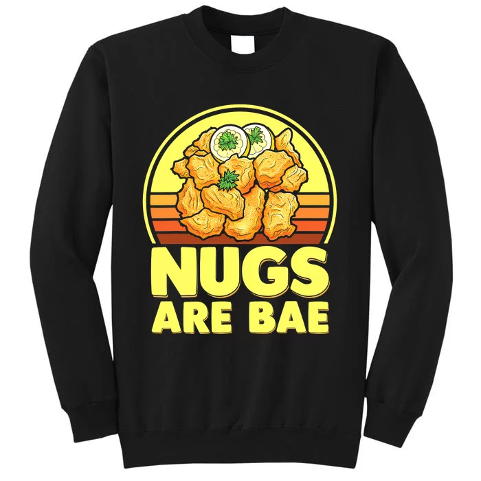 Funny Nugs Lovers Fast Food junk food lovers Tall Sweatshirt