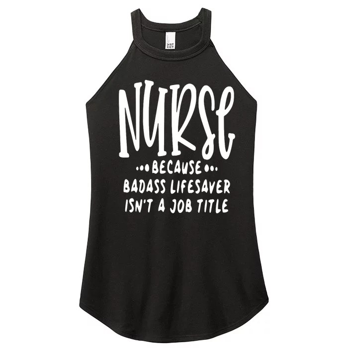 Funny Nurse Life Quote Women’s Perfect Tri Rocker Tank