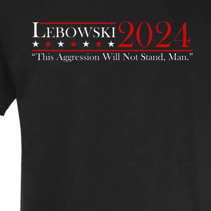 Funny Name Lebowski Political Election Vote 2024 Garment-Dyed Heavyweight T-Shirt