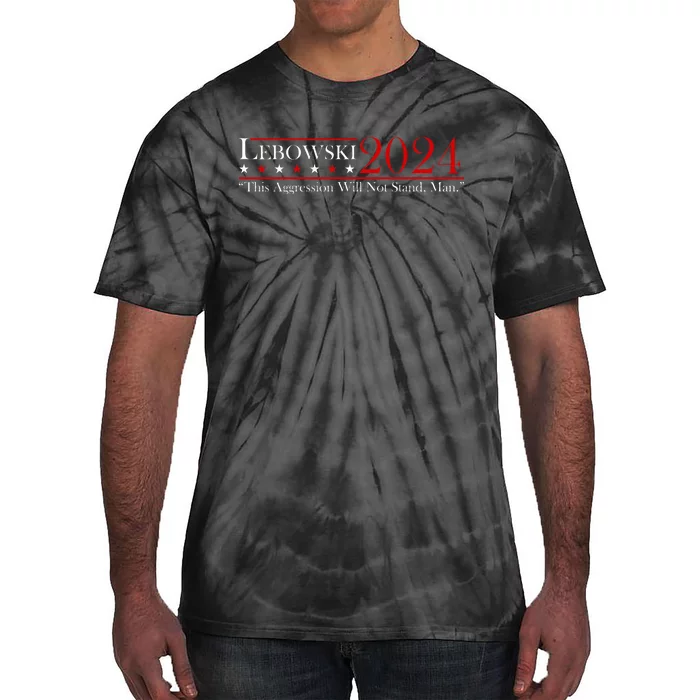 Funny Name Lebowski Political Election Vote 2024 Tie-Dye T-Shirt