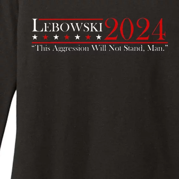 Funny Name Lebowski Political Election Vote 2024 Men Women Womens CVC Long Sleeve Shirt