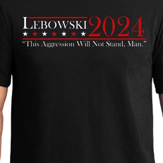 Funny Name Lebowski Political Election Vote 2024 Men Women Pajama Set