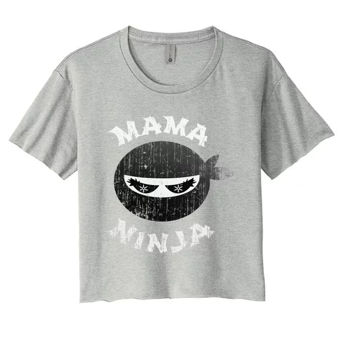 Ninja Mama Multitasking Wahm Baby Birthday New Mom Women T-shirt