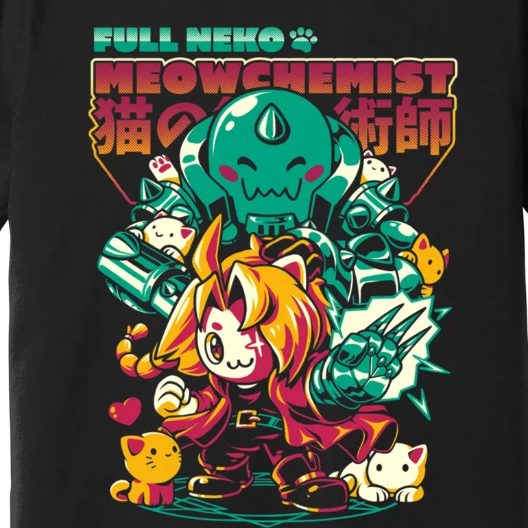 Full Neko Meowchemist Premium T-Shirt