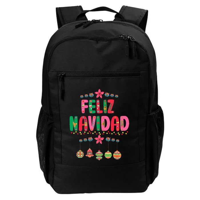 Feliz Navidad Mexican Christmas Funny Xmas Lights Decoration Daily Commute Backpack