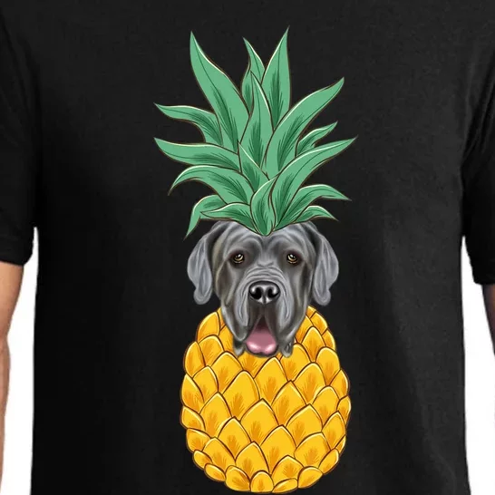 Funny Neapolitan Mastiff Pineapple Dog Pajama Set