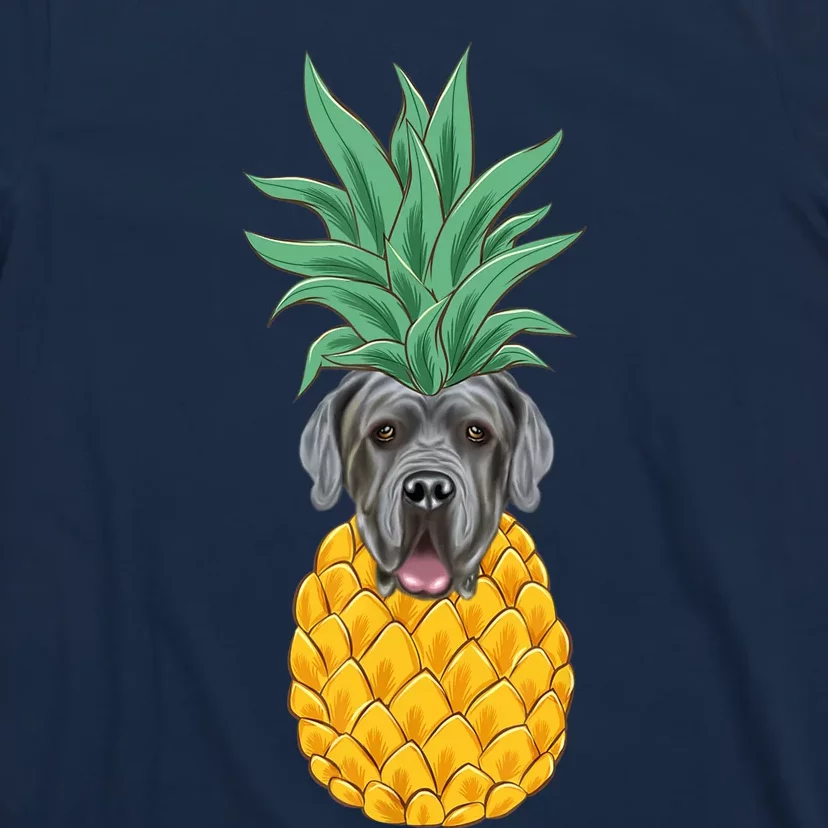 Funny Neapolitan Mastiff Pineapple Dog T-Shirt