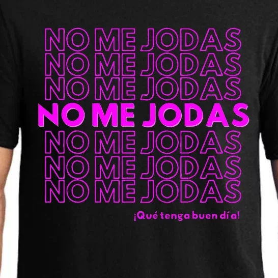 Funny No Me Jodas Latina Pajama Set