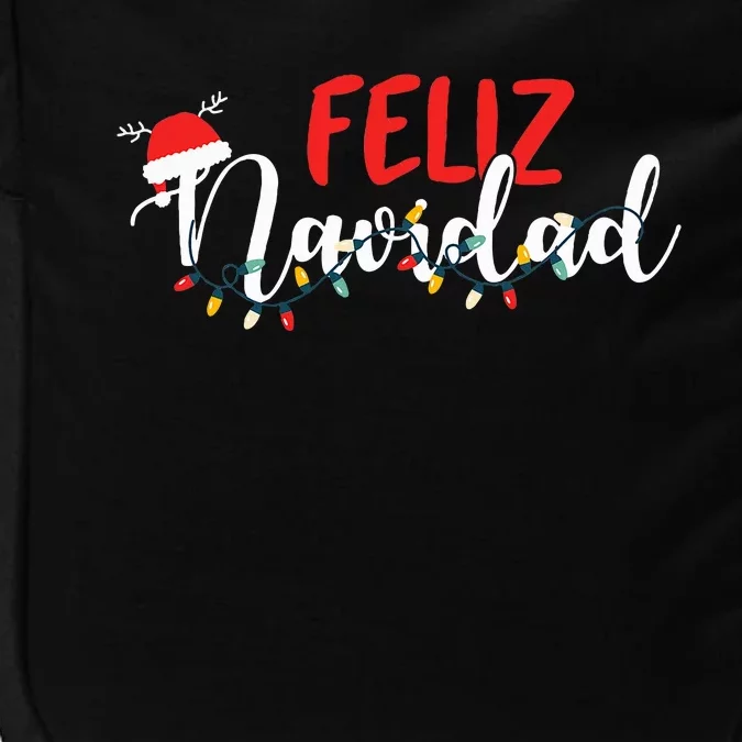 Feliz Navidad Merry Christmas Xmas Lights Pajamas Holiday Impact Tech Backpack