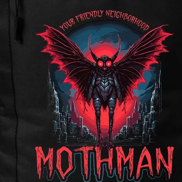 Friendly Neighborhood Mothman Cryptid Folklore Mothman Daily Commute Backpack