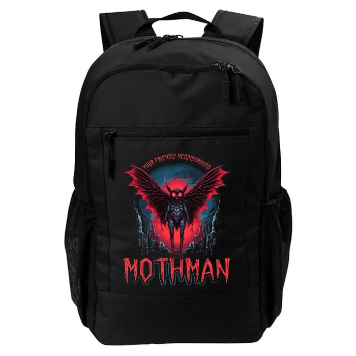 Friendly Neighborhood Mothman Cryptid Folklore Mothman Daily Commute Backpack