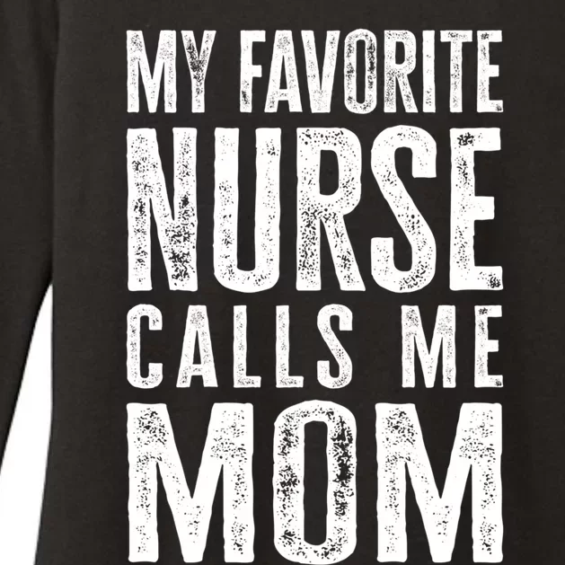 Funny Nurse Mom Gift Womens CVC Long Sleeve Shirt