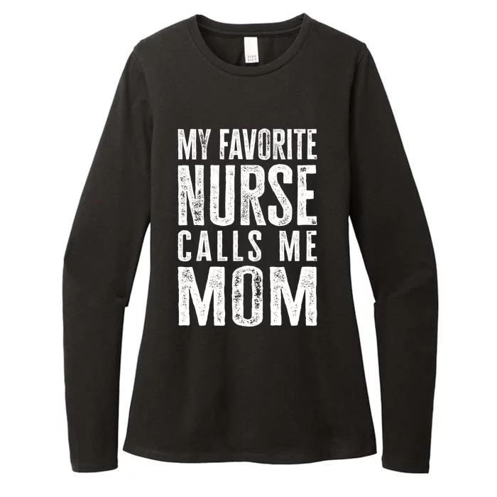 Funny Nurse Mom Gift Womens CVC Long Sleeve Shirt