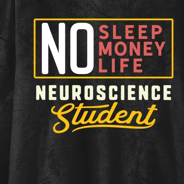 Funny Neuroscience Major Student Graduation Gift Hooded Wearable Blanket