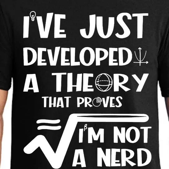 Funny Nerdy Math Pajama Set