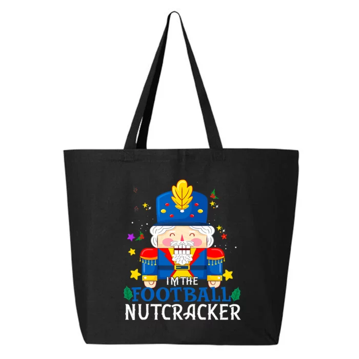 Football Nutcracker Matching Family Group Christmas Party Pj 25L Jumbo Tote