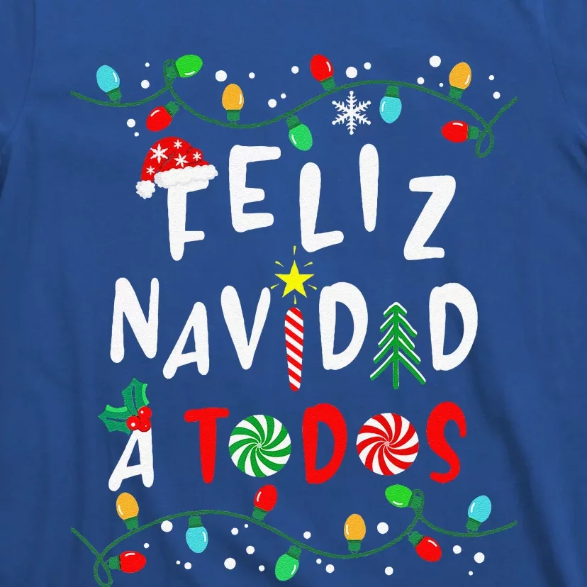 Feliz NavidadFunny Mexican Christmas In Spanish Gift T-Shirt