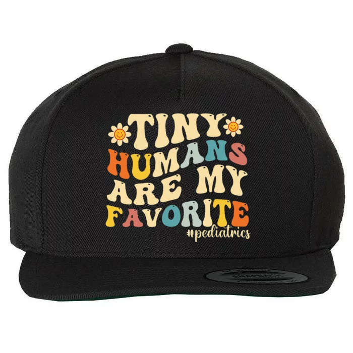 Funny Nicu Nurse Pediatric Nurse Wool Snapback Cap