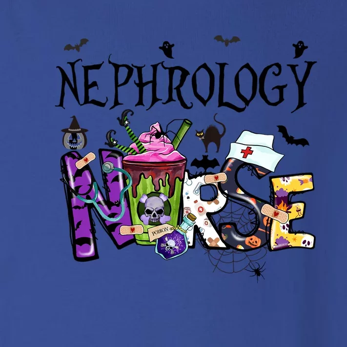 Faboolous Nephrology Nurse Halloween Costume Spooky Nurse Gift Toddler Long Sleeve Shirt