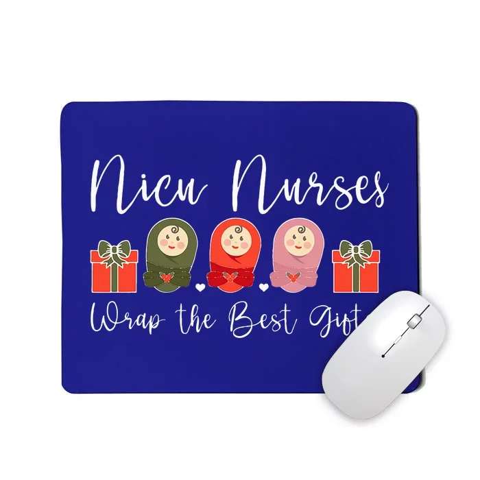 Festive NICU Nurse Holiday Celebration Mousepad